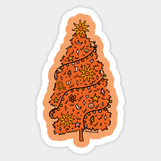 Leo Tree Sticker